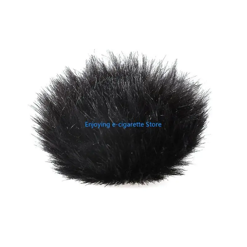Pelziger Windschutzscheiben-Muff für Außenmikrofone für 150 kabellose Lavalier-Mikrofone Y4QF – Detail 8