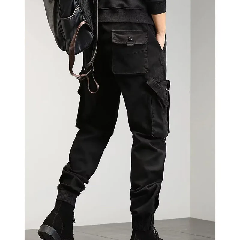 Neue Frühlings-und Herbst modemarke japanische Retro High Street Straight Leg lose und vielseitige schöne Herren Workwear Hosen