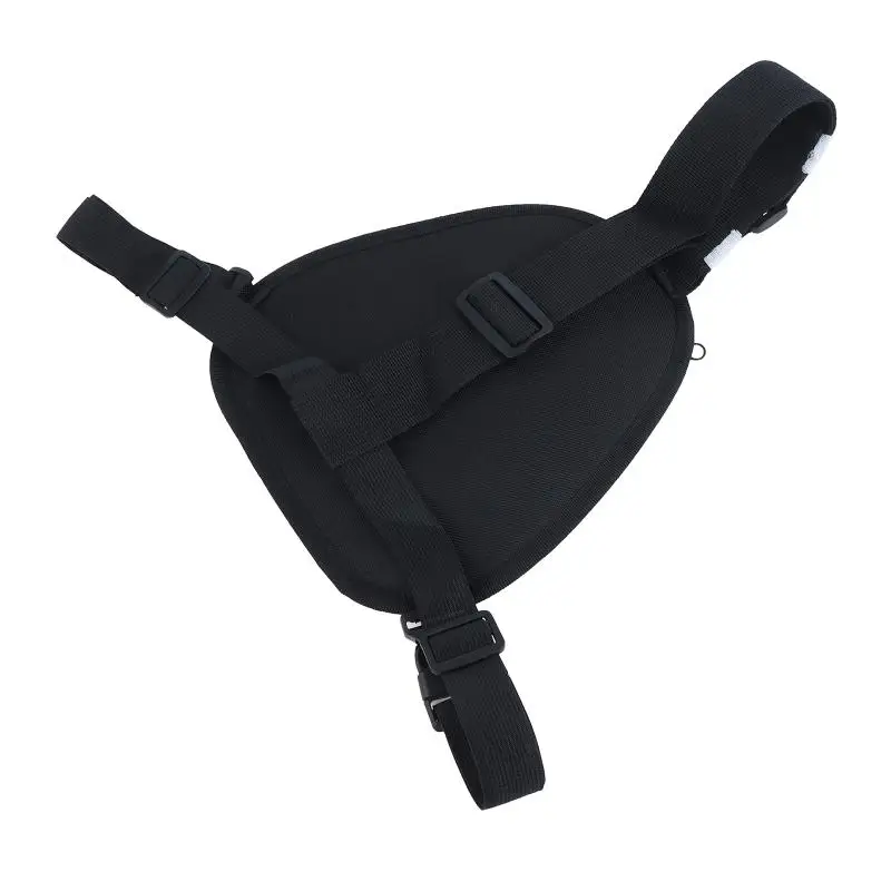 Dreieckige Brusttasche, multifunktionale Walkie-Talkie-Aufbewahrungstasche, Umhängetasche, verstellbarer Riemen für den täglichen Gebrauch beim Radfahren im Freien – Detail 10