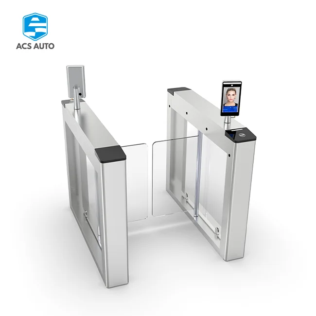 ACS AUTO Modular Swing Gate Turnstile - Custom Height (1.2-2.0M) & Brand Panels for Gyms