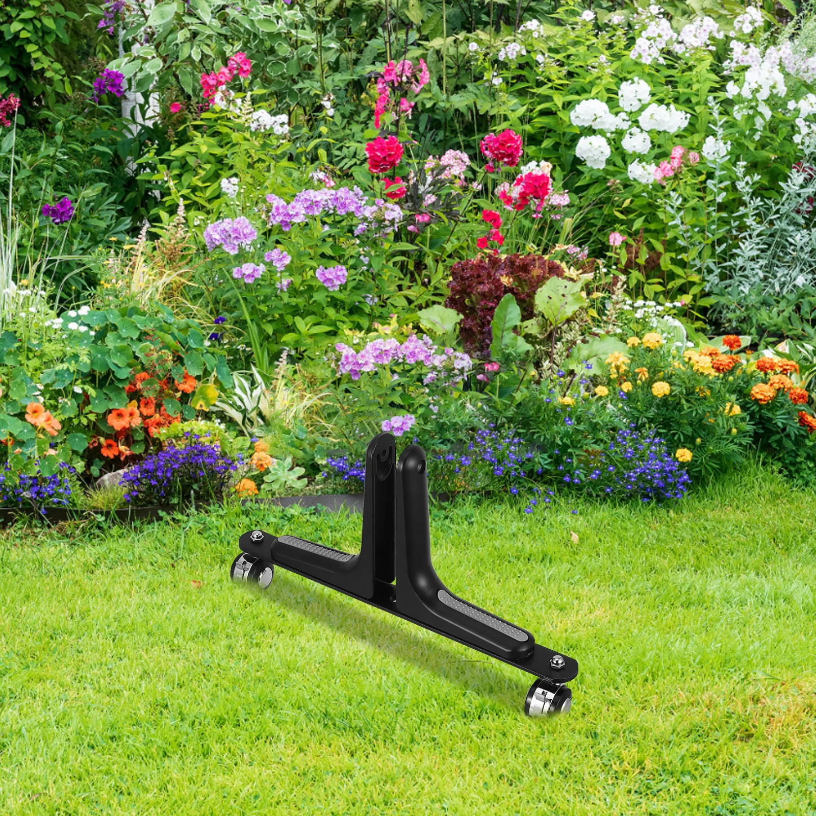 

Alloy Room Divider Screen Holder Adjustable Partition Base Movable Wheel for Garden Patio Privacy Room Privacy Divider