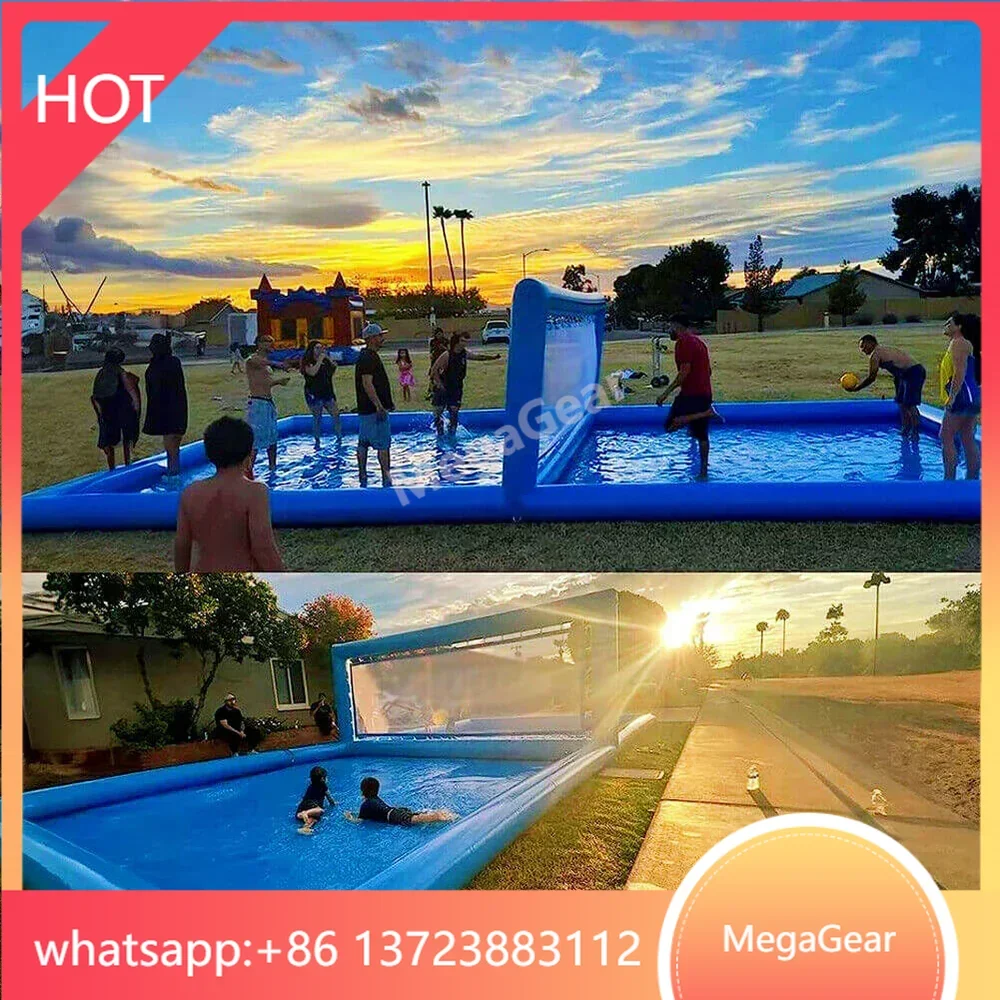 

Коммерческий класс, надувная волейбольная площадка, задний двор, пляж, спортивная игра на открытом воздухе с воздушным насосом 800 Вт