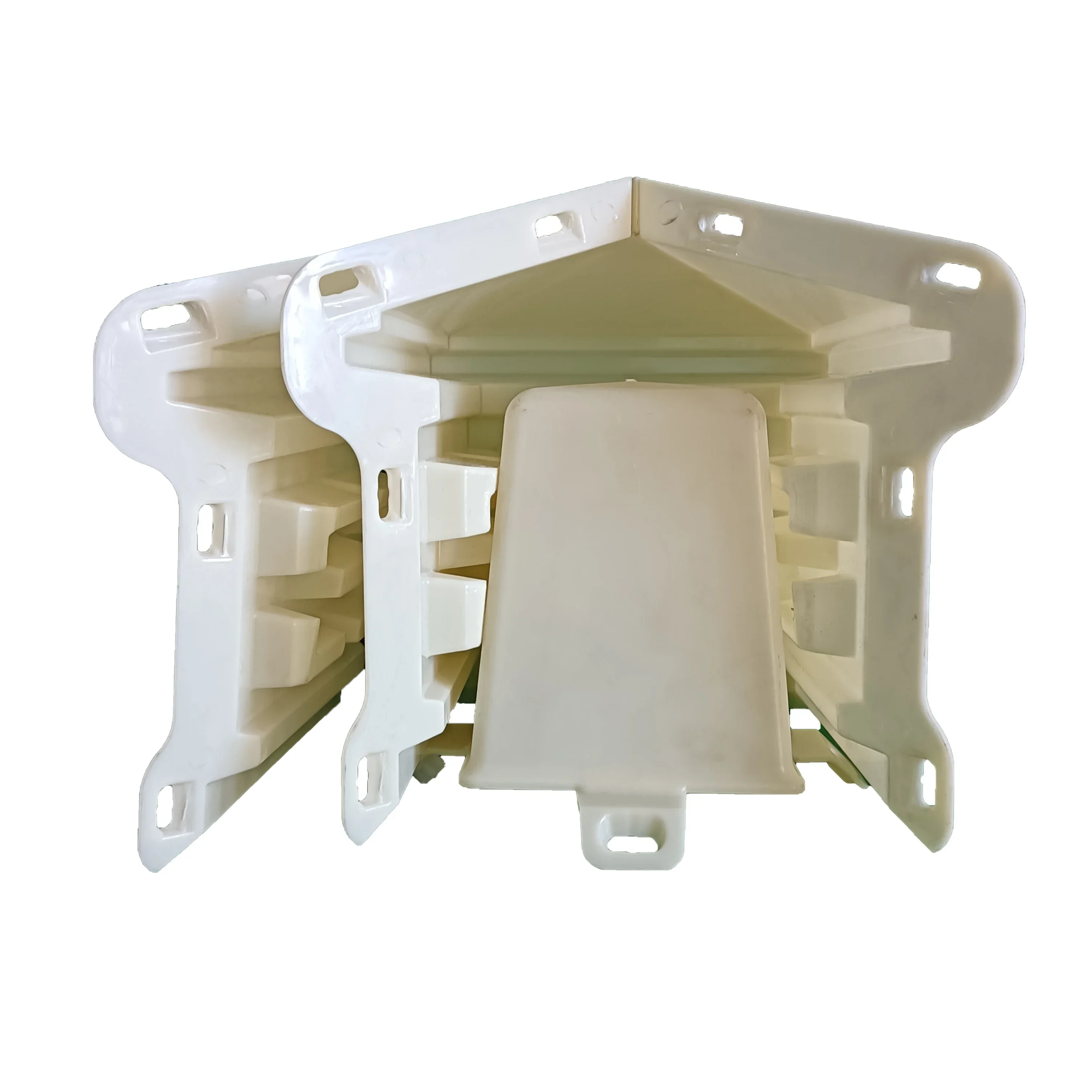 Molde de lámpara hueca de 20cm/7,87 pulgadas, cemento, columna romana europea, barandilla, adorno de muelle, decoración, molde de plástico ABS