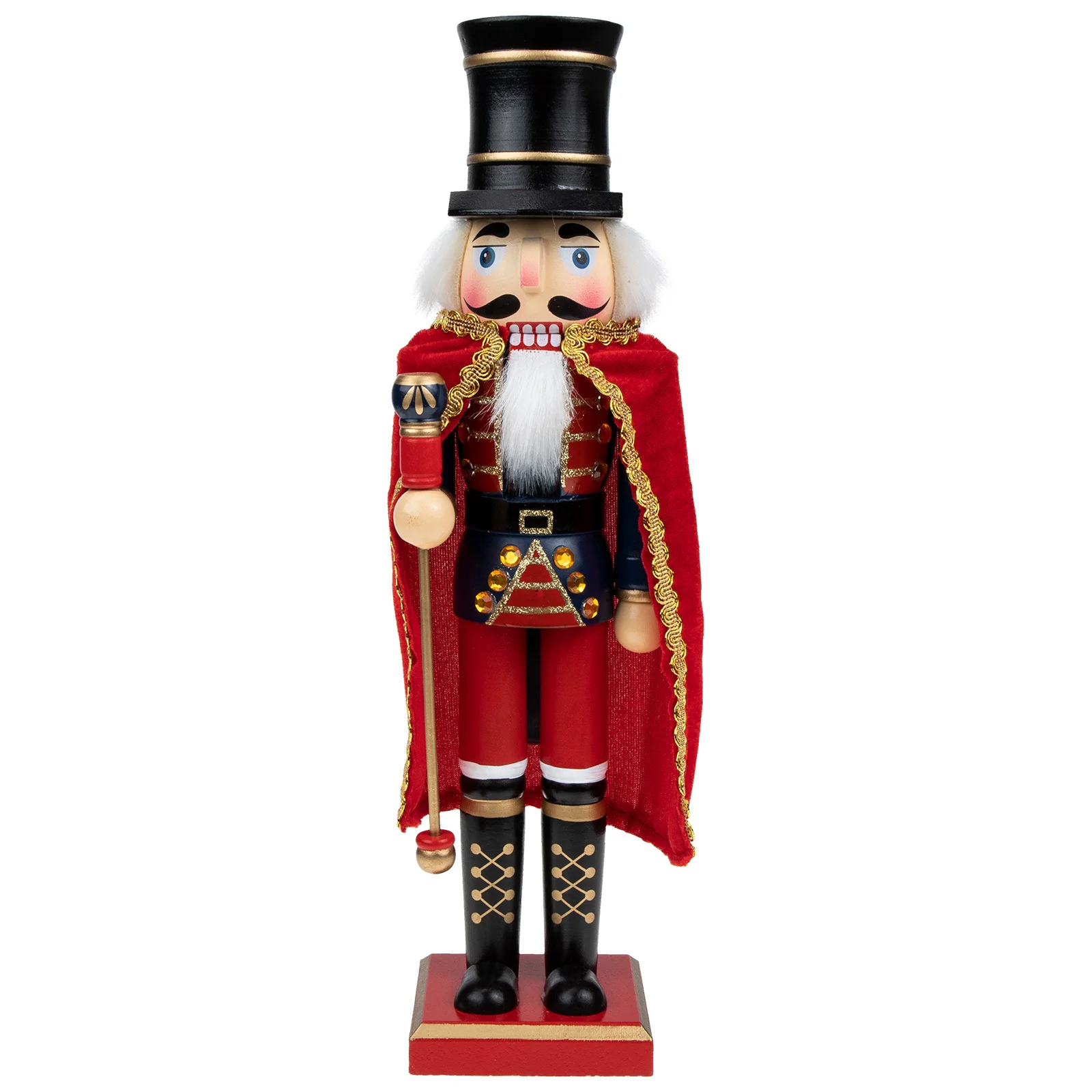 

Christmas Nutcracker Decoration Wooden Hand-Painted Xmas Tabletop Ornament Festive Holiday Nutcracker Decor Xmas Nutcrackers