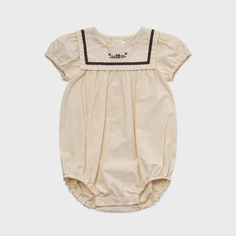 Children's Set 26 LOU Summer Girls' Hand-embroidered Lace-trimmed