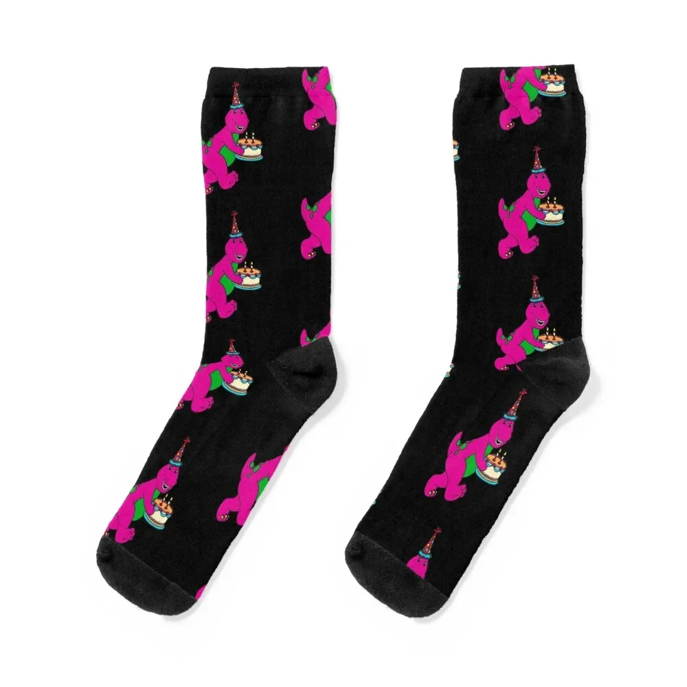 

Barney (Barney & Friends) Socks Stockings christmas gifts short Men Socks Women's