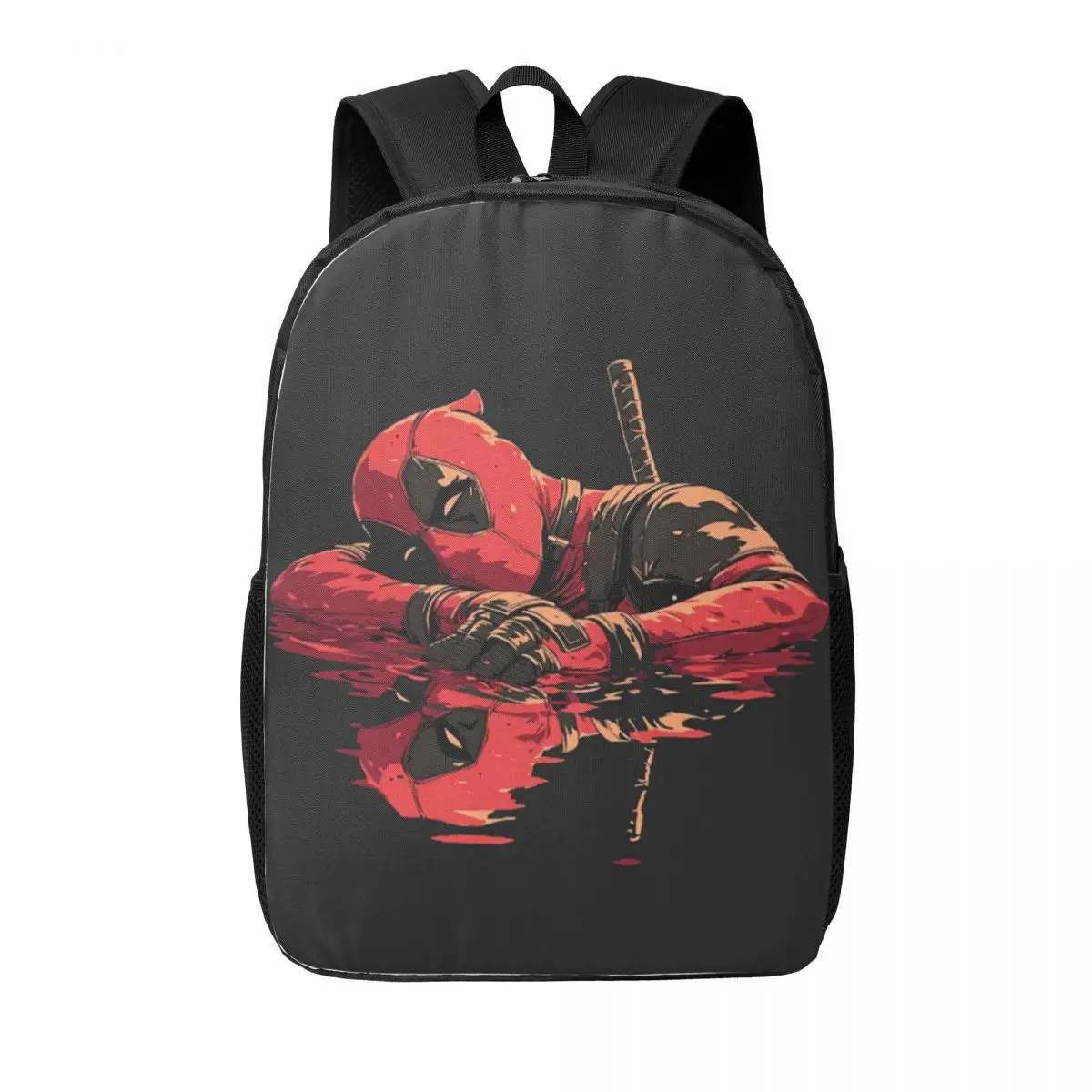 Custom Deadpool Travel Backpack Women Men School Computer Bookbag College Student Daypack Bags