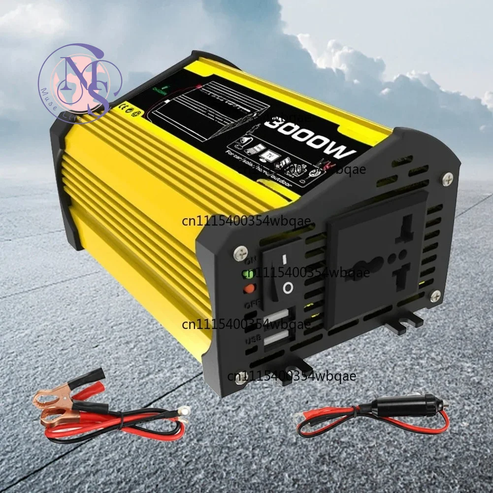 ZOCI-3000W Intelligent Power Inverter DC 12V to AC 110V/220V Dual USB Car Voltage Converter, Replacement Parts