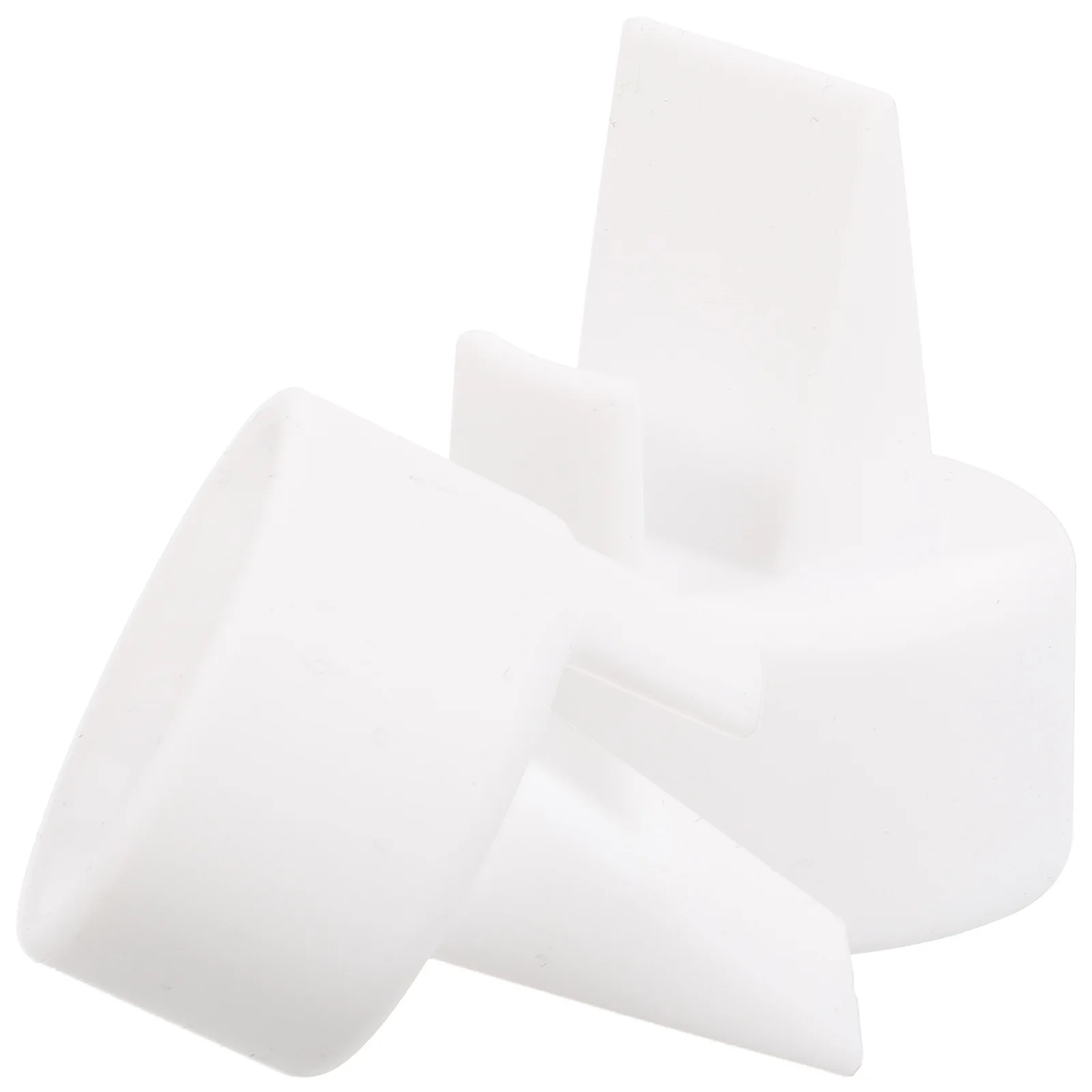 2 шт. силиконовые клапаны для молокоотсосов, прочная конструкция с защитой от обратного потока, практичные аксессуары, легко чистящиеся детали насоса