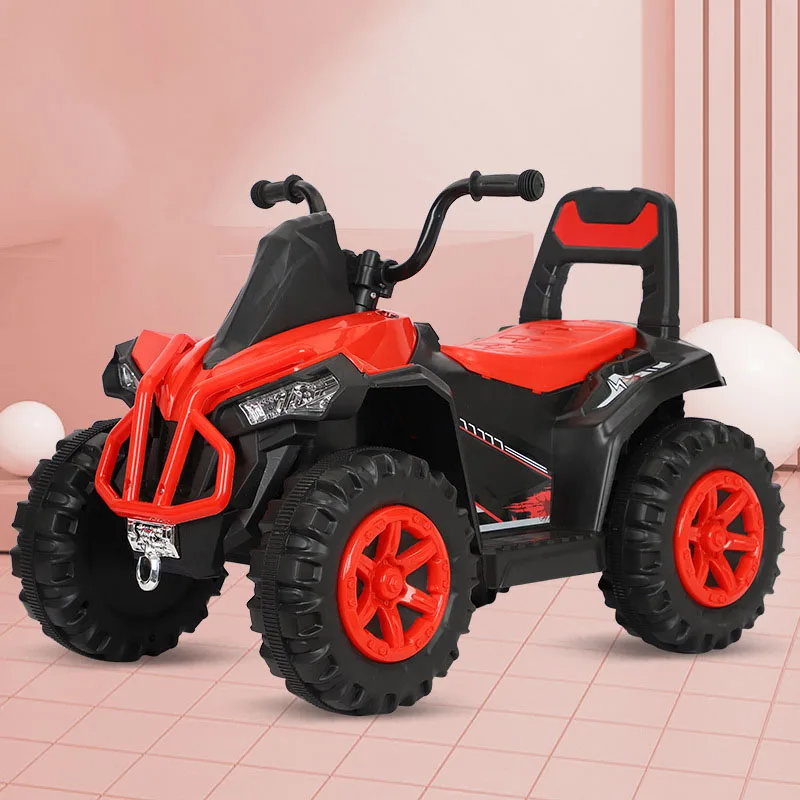 RHS-CAR41 6V Kids Atv Electric Car With RC Children Ride on Toys Car With Big Wheels Beach Toy Car