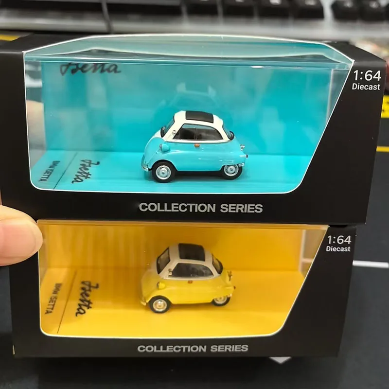 

Original 1/64 Scale Isetta Classic Alloy Simulation Car Model Static Collection Decorated Holiday Gifts Toys