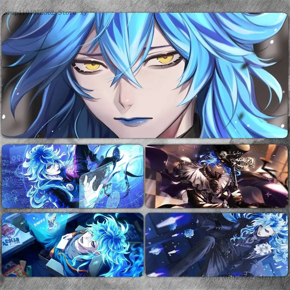 

1pc Anime I-Idia S-Shroud Mousepad Non-slip Suitable For Office Computers Laptops E-sports Game Desk Mats XXL Keyboard