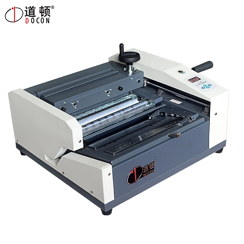 Semi Automatic A4 Size Desktop Glue Binding Machine for Book Binder Office Use DC-8800A