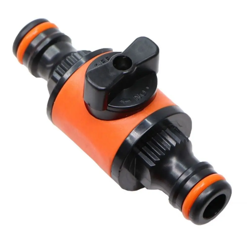 

Two-way Valve Extender Garden Hose Shut Off Valve Fitting Plastic 16mm Nipple Tubing Tap Adapter ABS Durable Quick Joint