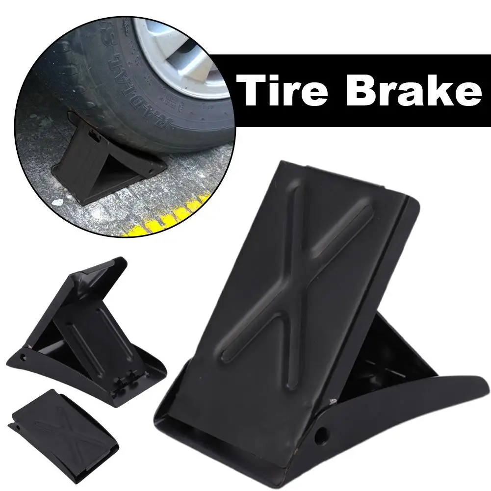 

Car Tire Anti Slip Support Pad Tire Stopper Tire Anti Slip Triangular Support Pad Control Wheel Anti Slip Tire Support Pad