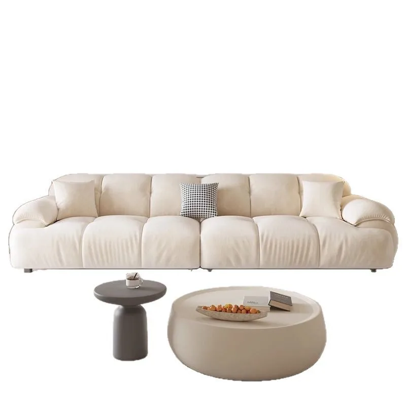 

Simple modern leather sofa