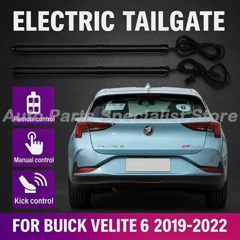 Buick Velite 6 2019-2022 트렁크 전기 테일 게이트 자동차 리프트 자동 트렁크 오프닝 드리프트 드라이브 파워 게이트 키트 제어