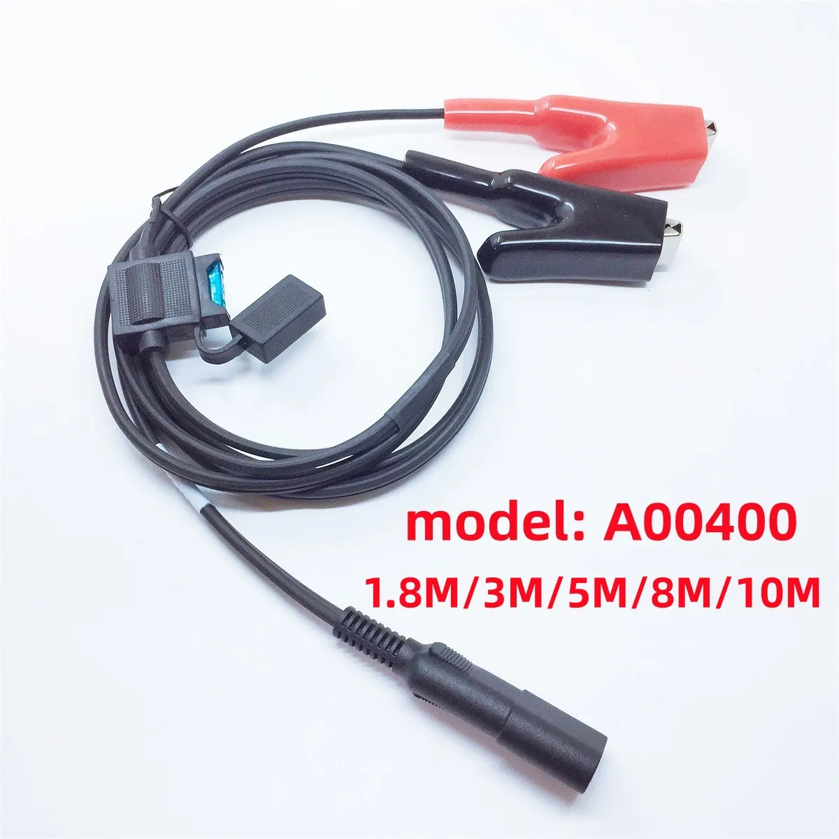 Power Cable A00400 for TRIMBLE for LEICA  With Heavy Duty Alligator Clips Wired To Female 2-pin SAE Connector High Quality