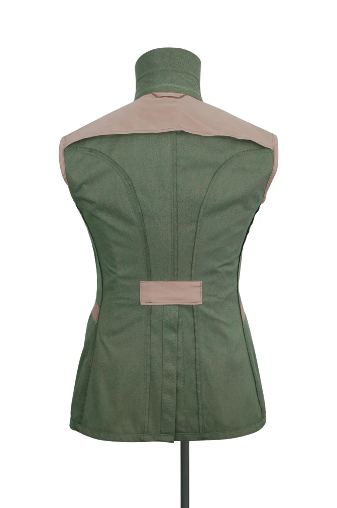 GUHI-012 WWII polizia tedesca M43 ufficiale tunica estiva verde screziata Feldbluse II