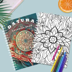 Mandala Renkli Kurşun Boyama Boyama Kitabı Yetişkin Resimli Kitap Kişinin Kendi Tasarımlarını Yapın