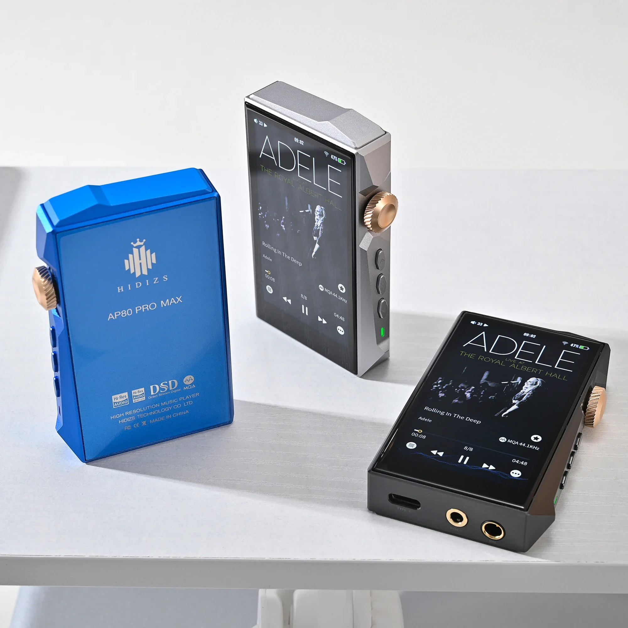 Hidizs-Bluetoothポータブルミュージックプレーヤーap80pro x,mqa 8x