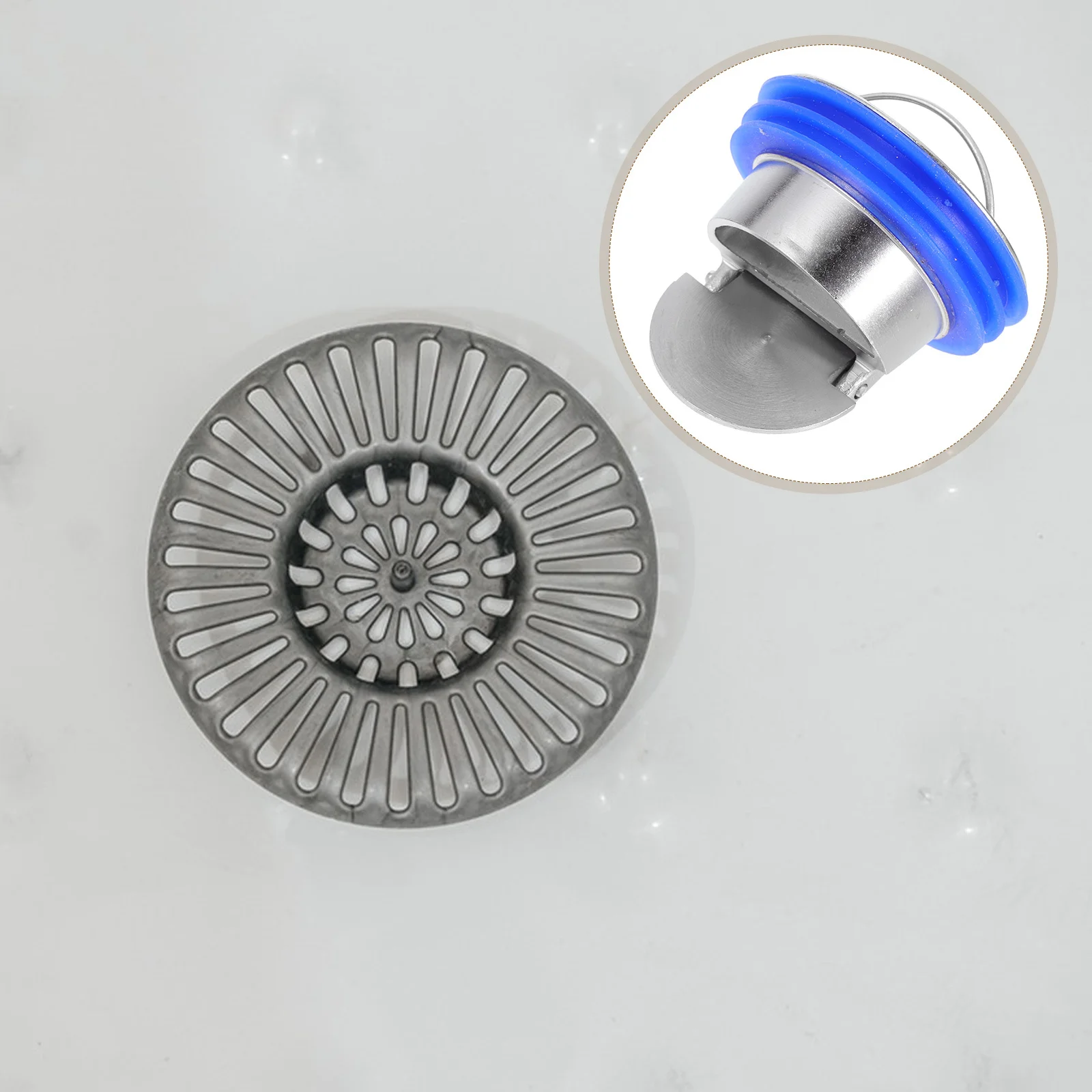 

Replacement Copper Floor Drain Strainer Cover Hair Catcher Bathroom Kitchen Shower Sewer Filter Drain Core Sink Stopper Bathroom