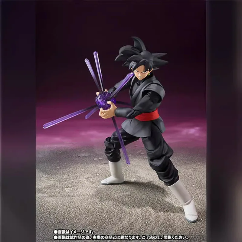 Dragon Ball Z Saiyan cheveux rouges Shf Son Goku noir Goku Zamasu rose figurine peinte à la main en boîte figurine cadeau à collectionner