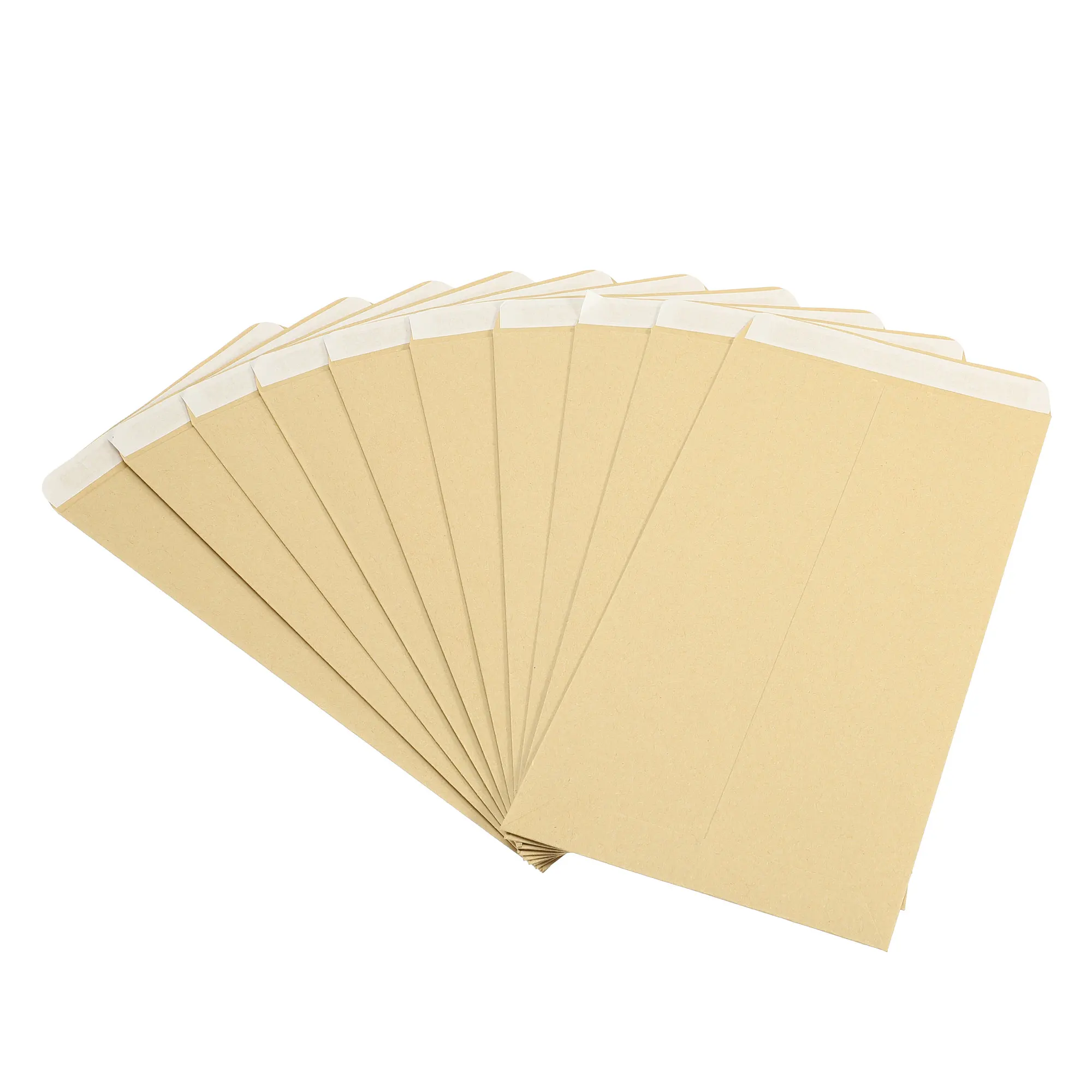 25/50Pcs Blank Envelopes File Bag Self-Adhesive Business Catalog Mailing Small Items Stamp Storage Packet Paper Bags for Office