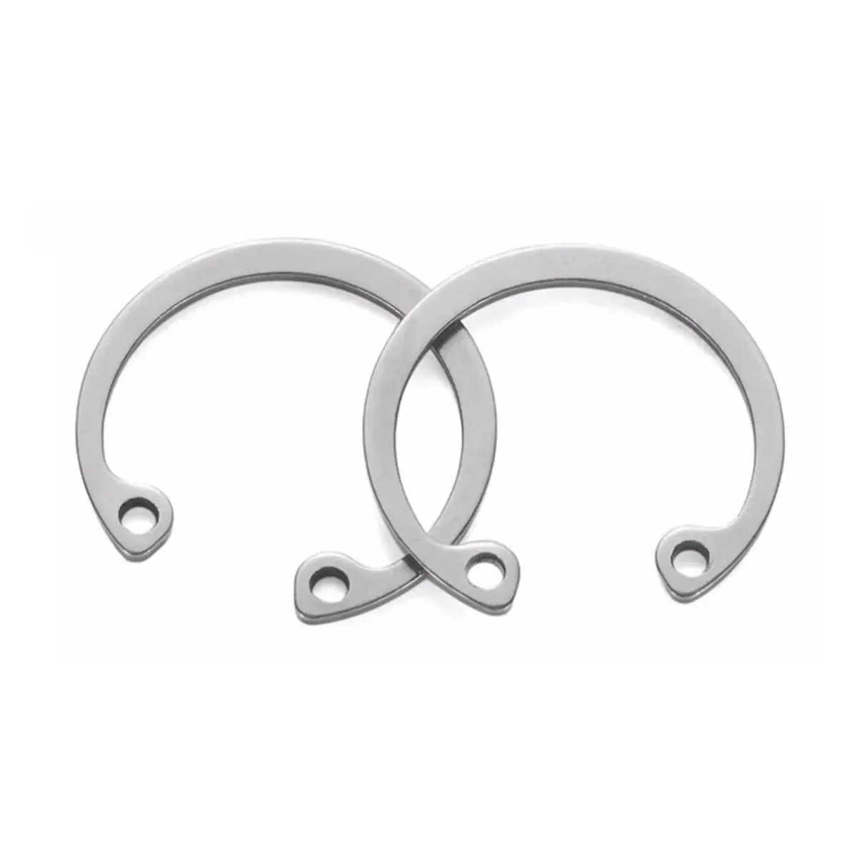 304 Stainless Steel Inner Snap Ring Hole Elastic Retaining Ring/Gb893a Type Bearing Inner Snap Ring 8-95
