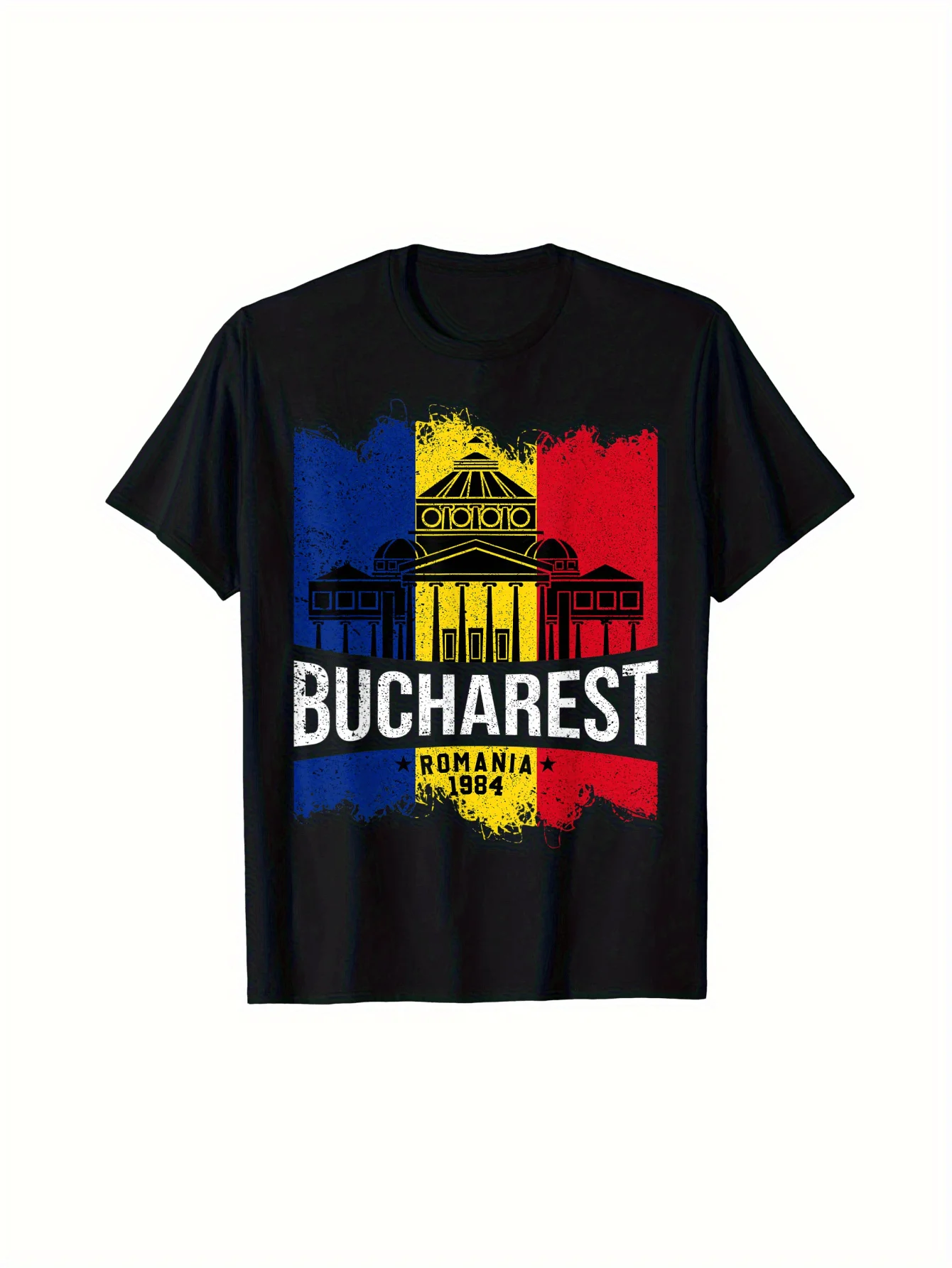 T-shirt Bucarest, un cadeau patriotique représentant la fierté de Roumanie