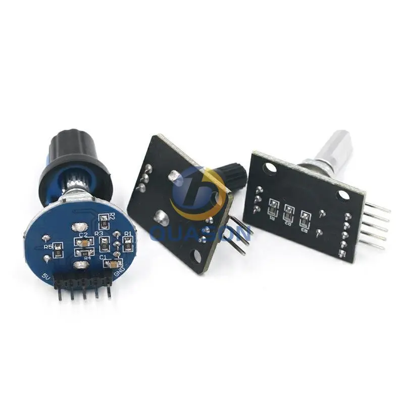 360 Degrees Rotary Encoder Module For Arduino Brick Sensor Switch Development Board KY-040 With Pins