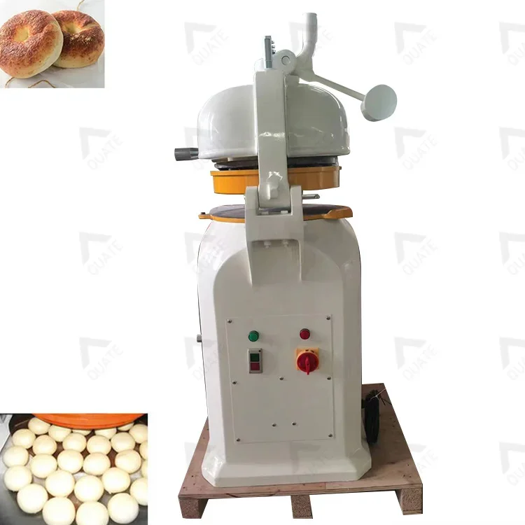 Automatic dough divider and rounder machine bread dough cutter bun divider and rounder dough rounder for sale