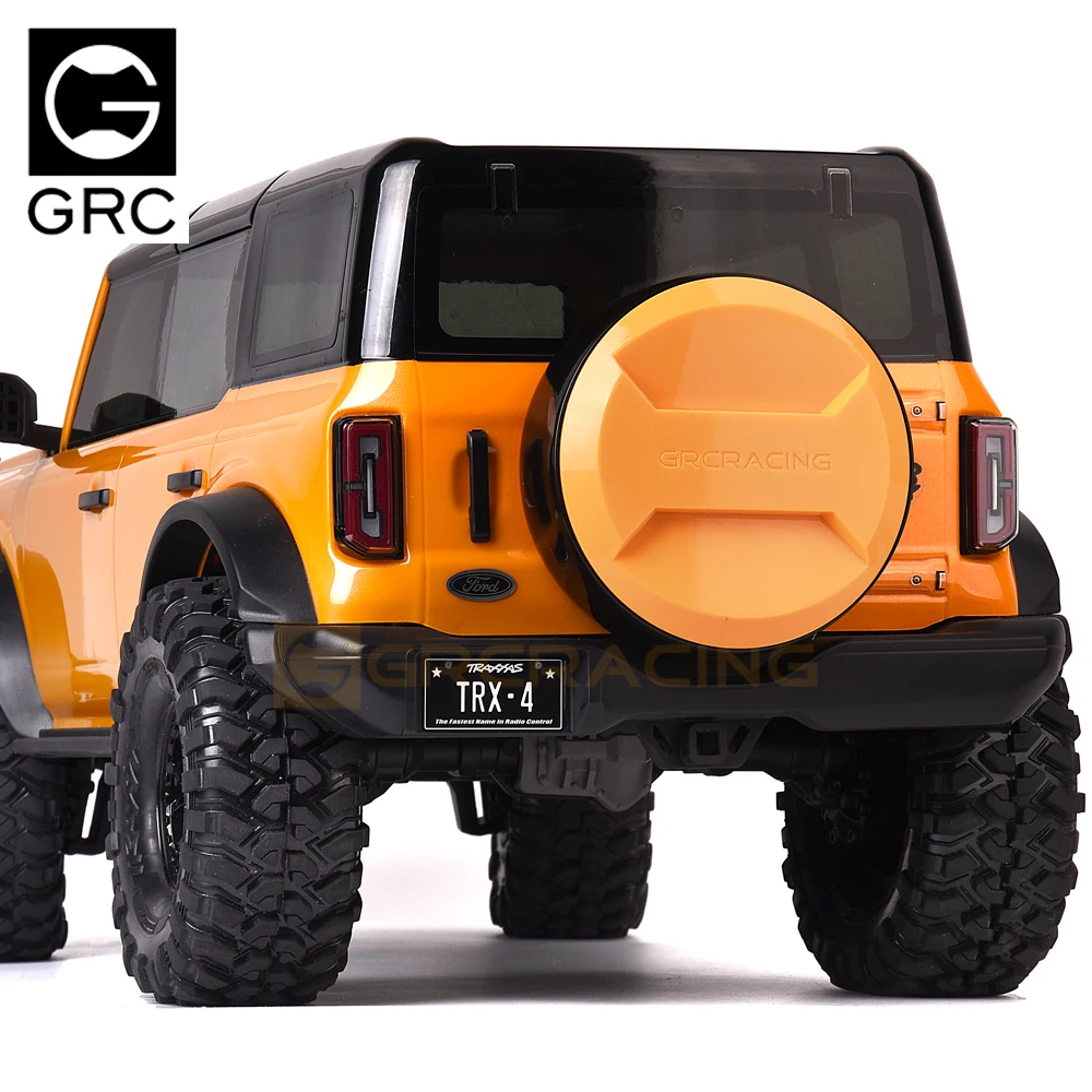 1/10 Rc Crawler Car Universal Spare Tire Cover A For Trax/as Trx4 Bronco G500 Trx6 G63 Yikong Axial Scx10 Modified Parts G172tw