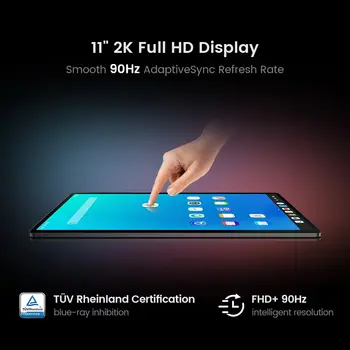 台電 T50 Plus 平板電腦,11 吋 IPS 螢幕/6GB 運行內存/256GB 機身存儲/紫光展銳 T620 八核處理器/1920*1200 全高清分辨率/Android 14 系統/8000mAh 電池/1300 萬像素雙像素攝像頭 + 800 萬像素攝像頭 6 最佳銷售 泰克拉斯特T50 - №3