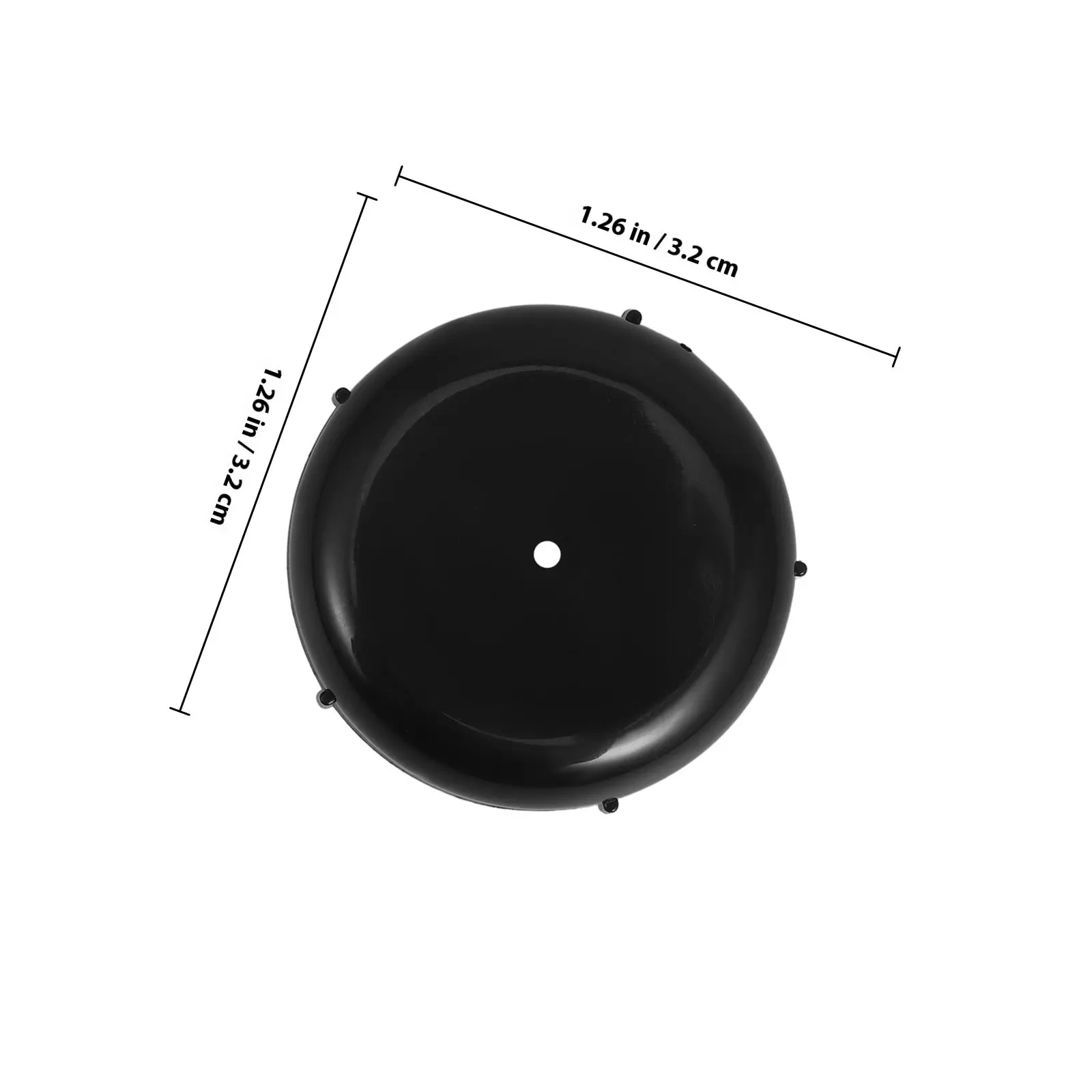 24Pcs Round Furniture Caster Stopper Chair Feet Caps for Hardwood Floors Floor Protection Non-Scratch Furniture Leg Pads Tables