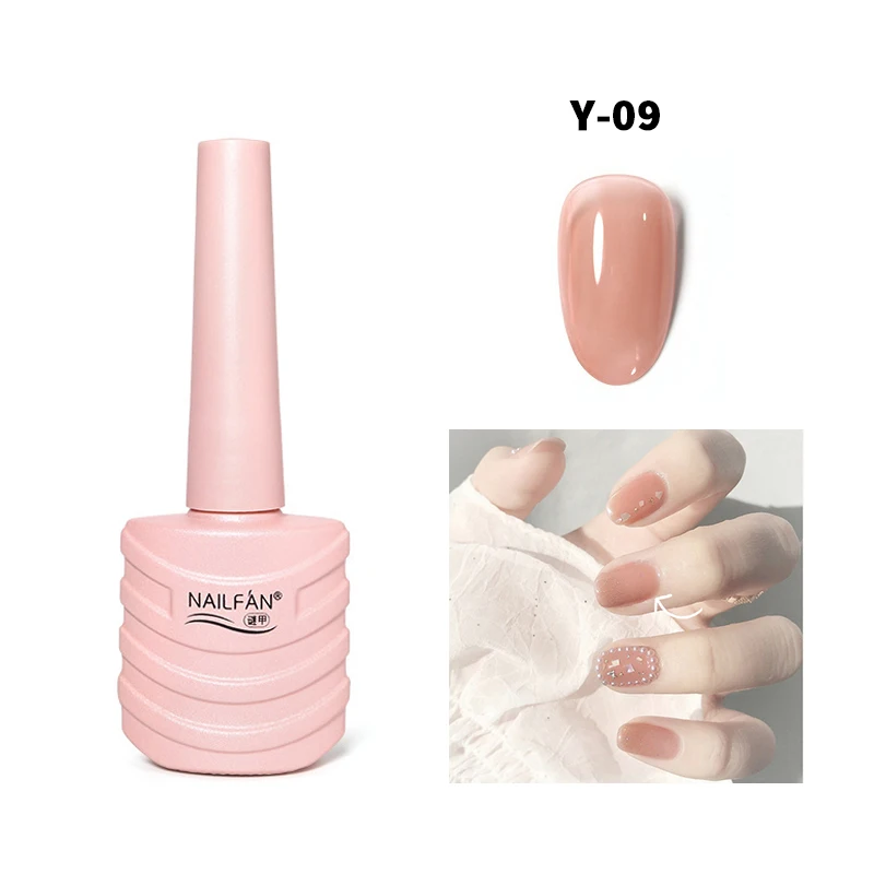 Semi Permanente Gel Esmalte, Verniz Orgânico, LED UV, Salão Profissional Nails Art, Soak Off, 16 Cores, Venda Quente, 10ml