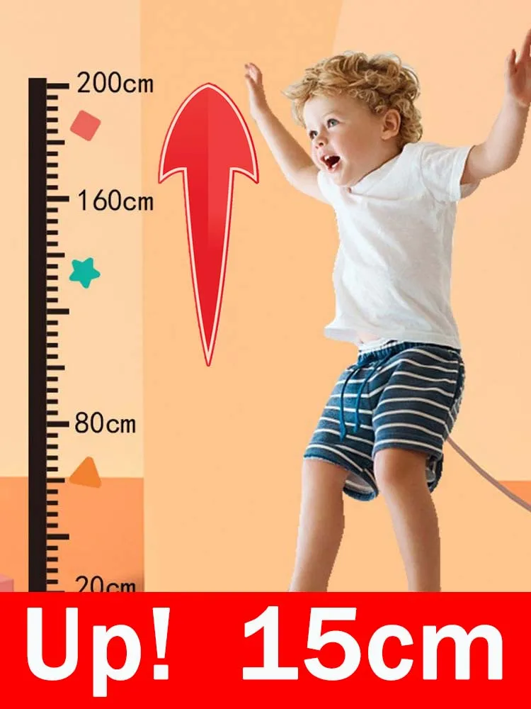

A mild height support for the whole family. Designed to help growing bodies reach their natural height — for children, teens, an