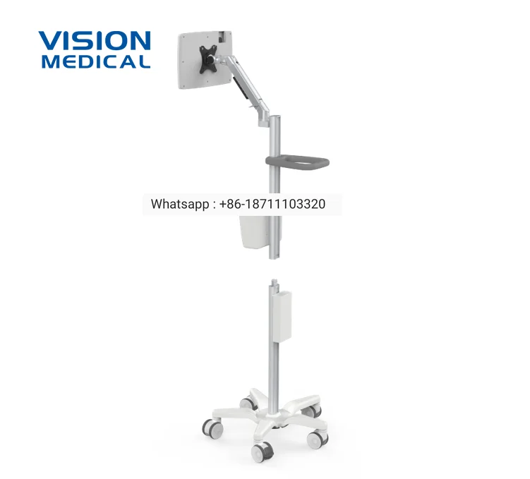 

High cost performance Medical cart manufacturer Laptop Cart abs medical trolly trolley