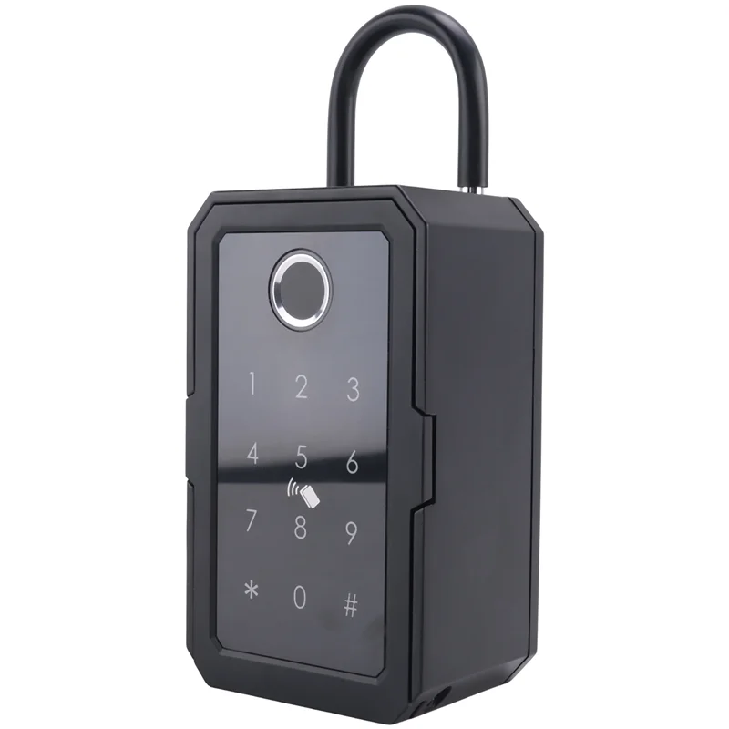 ZIZI Smartkey Lock Box, Home Key Wireless Smartlock Box, Electronic Key Box App Digital Code Bluetooth Key Safe For Host Easy To