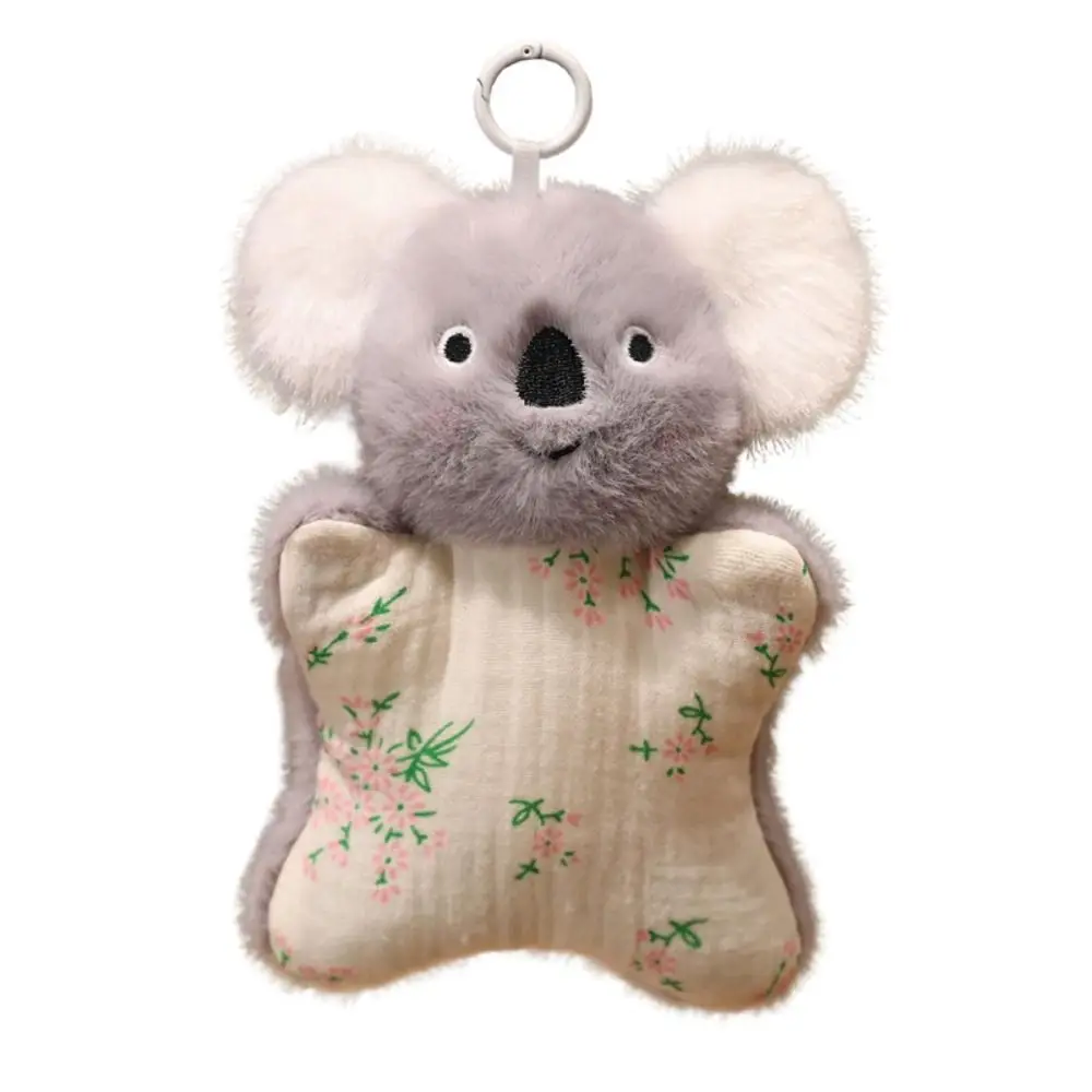 Zoete Simulatie Capibara Vingerpop Zachte Pluizige Panda Pluche Hangers Cartoon Schattige Pluche Konijn Pop Hanger Sieraden