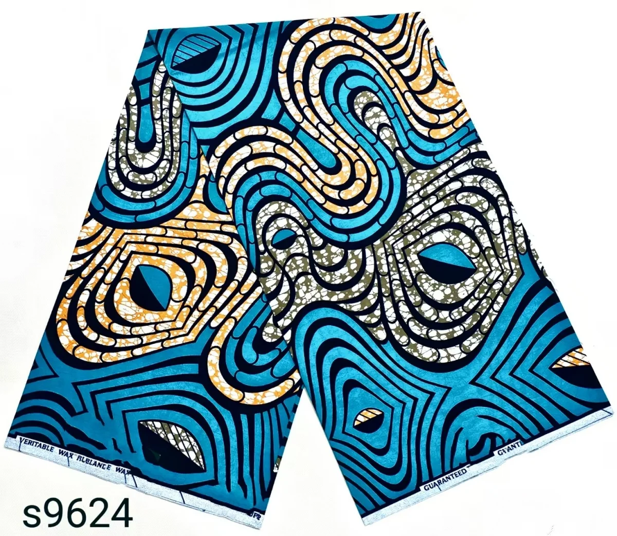 2025 Nigerian Supe-Wax Print African Fabrics High Quality for Patchwork New Style Fabric for Clothing Home Decor TT0-4