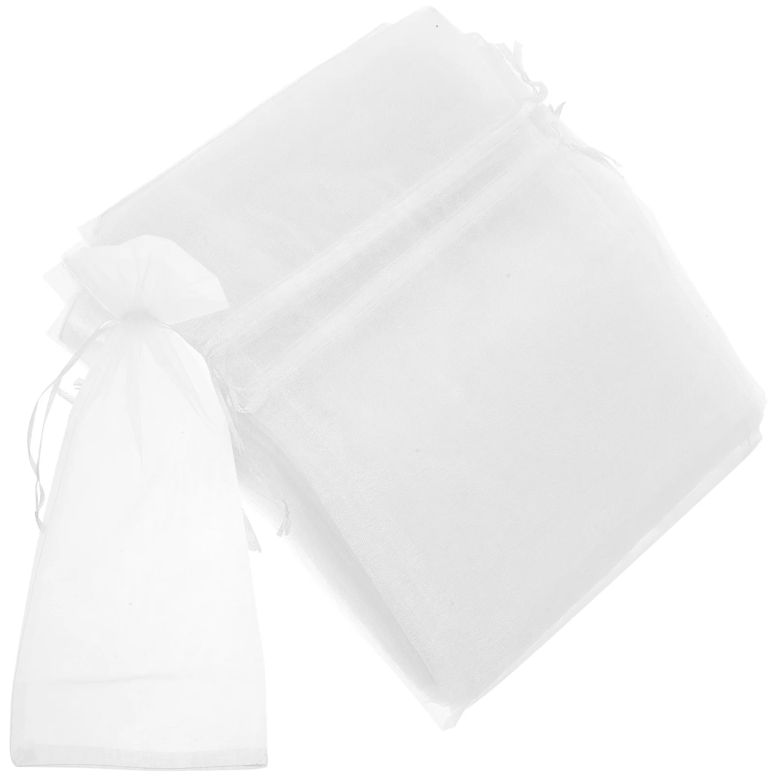 

30Pcs Mesh Wine Bags Drawstring Sheer Wine Bottle Pouches Gift Bags for Wedding Christmas Party Favor Candy Storage