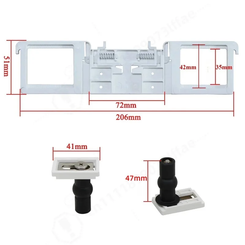 Toilet Seat Cover Screws lavatory Lid closestool cover fixed parts toilet seat lid fixing plate fastener expansion screws