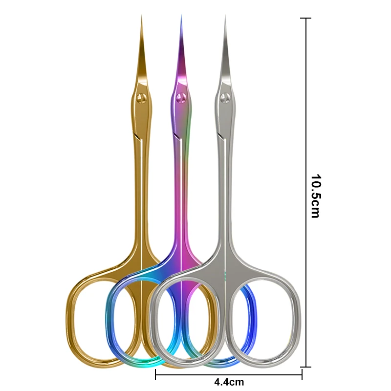 1Pcs Cuticle Scissors Nail Cuticle Clippers Trimmer Dead Skin Remover Stainless Steel Professional Nail Art Tools Cuticle Cutter