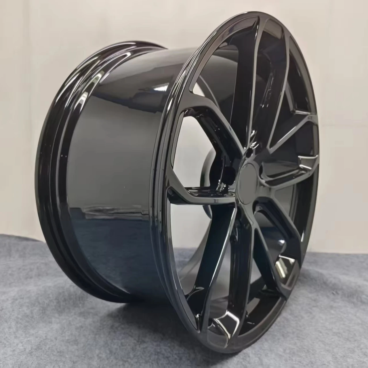 

Custom Gloss Black 5x130 20 21 Inches 21x10 CB71.6 ET35 44 Monoblock Forged Passenger Car Wheel Rims for Porsche Turbo 997