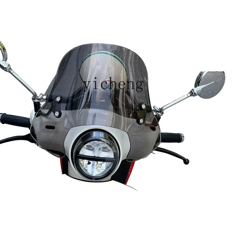 

ZK Modified Accessories Front Windshield Motorcycle Windshield F125 motocicletas eléctricas