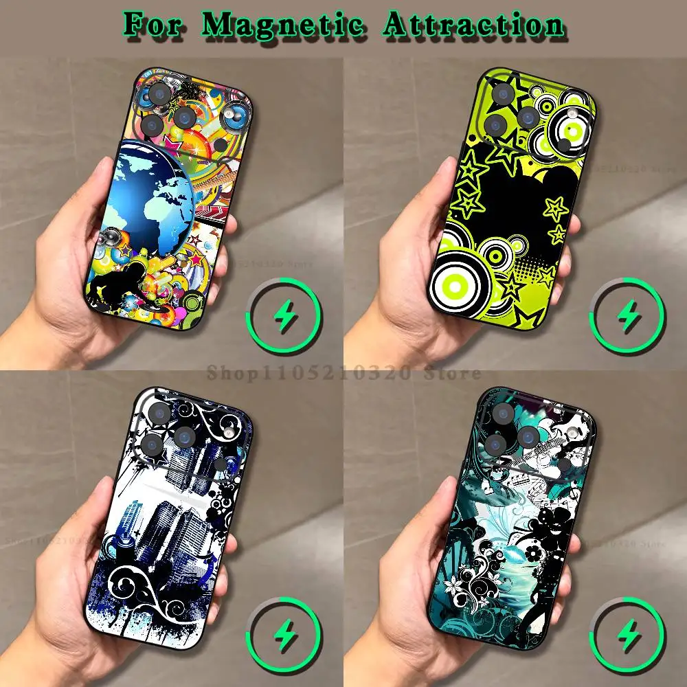 

Frutiger Metro Art Custom Phone Case For iPhone 17,16,15,14,13,12,11,Pro,Max,Plus,E,Air,Mini Magnetic Magsafe Frosted