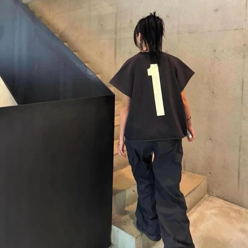 SAINT OF MICHAEL Y2K DONDA KANYE YE Fashion Best Quality Printed Tee Casual Vintage Oversized 100%Cotton Loose Tops T Shirt Men