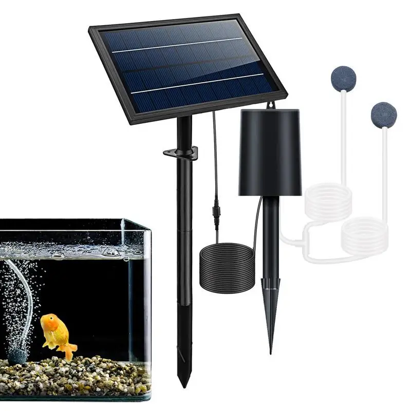 

Solar Aerator For Pond 3 Modes Aquarium Oxygen Aerator Portable Fishing Aerator Solar Powered Pond Aerator Pond Bubbler For