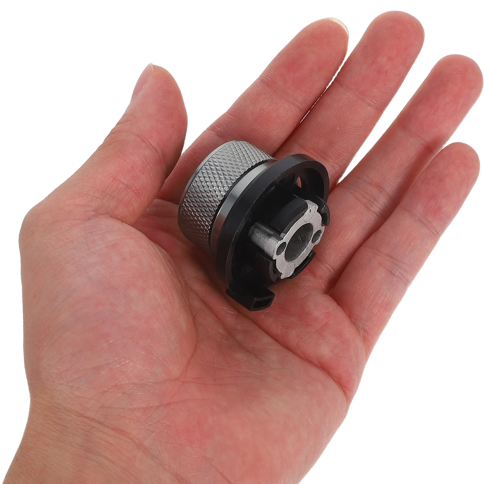 

1pc Gas Tank Converter: Compact Propane Adapter For Camping Stove Canister Lightweight Aluminum Alloy Outdoor Supply Cylinder